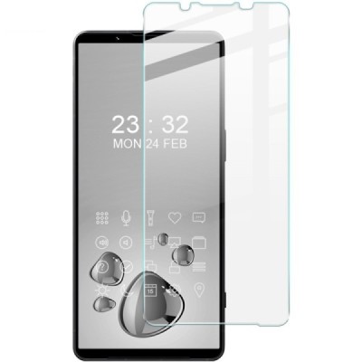 Sony Xperia 1 VI „Imak“ 9H Tempered Glass sustiprintos apsaugos skaidrus apsauginis ekrano stiklas 0,3 mm | Priedai.lt