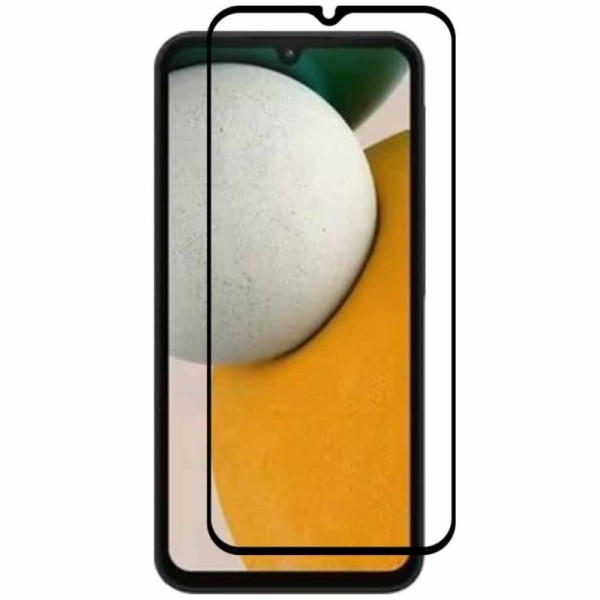 "Rurihai" Tempered Glass pilnīgi aizsedzams ekrāna aizsargstikls 2.5D - melns (Galaxy A15)
