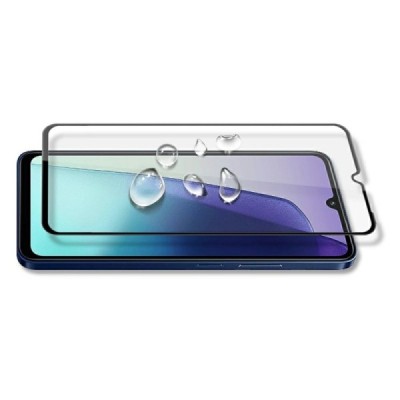 Xiaomi Redmi 14C, 14R, A4, Poco C75 4G "Mocolo" 3D Tempered Glass melns ekrāna aizsargstikls | Vacins.lv