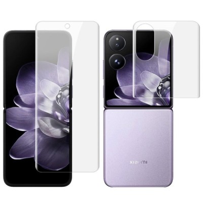 Xiaomi Mix Flip 5G „IMAK“ Hydrogel apsauginės skaidrios (pilnai dengiančios) ekrano plėvelės | Priedai.lt