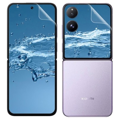 Xiaomi Mix Flip 5G „IMAK“ Hydrogel apsauginės skaidrios (pilnai dengiančios) ekrano plėvelės | Priedai.lt