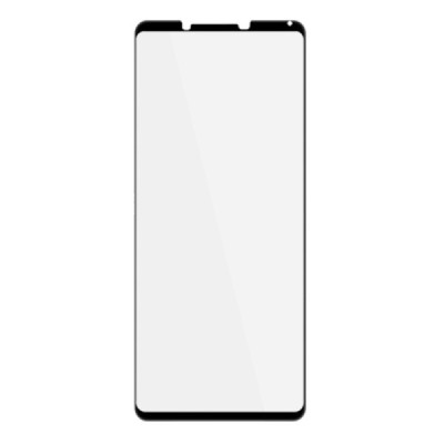 Sony Xperia 1 IV „AMORUS“ Tempered Glass sustiprintos apsaugos juodas pilnai dengiantis apsauginis ekrano stiklas | Priedai.lt