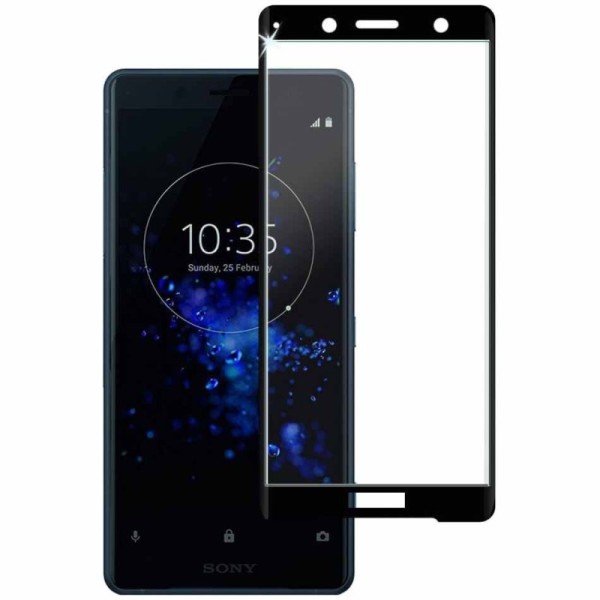 „Mofi“ Tempered Glass apsauginis ekrano stiklas 0.26 mm - juodas (Xperia XZ2 Compact)