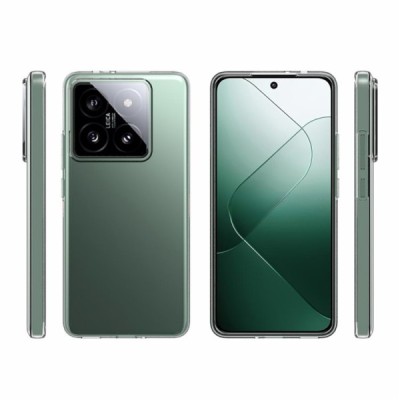 Xiaomi 14T Pro cieta silikona (TPU) dzidrs apvalks | Vacins.lv