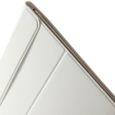 Samsung Galaxy Tab S 10.5 (T805, T800) ādas atvēramais balts futrālis / Vacins.lv