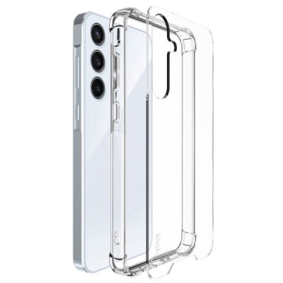 Samsung Galaxy A35 "Imak" pastiprinātas aizsardzības cieta silikona (TPU) dzidrs (caurspīdīgs) vāciņš | Vacins.lv