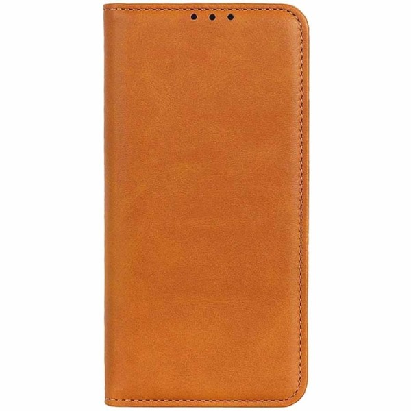 "Binfen" Split atvērams maciņš - gaiši brūns (Galaxy S24 FE)