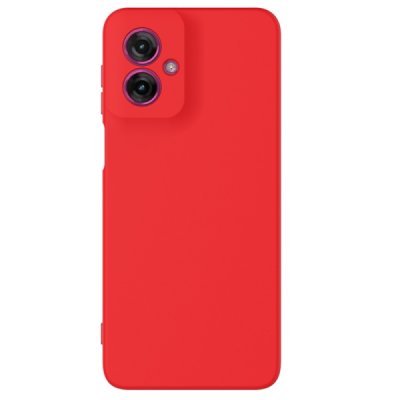 Motorola Moto G55 5G "Shell" cieta silikona (TPU) apvalks - sarkans | vacins.lv