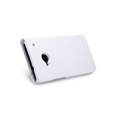 „Nillkin“ Simplicity atverčiamas HTC One M7 baltas dėklas (Dėkliukas) / Priedai.lt