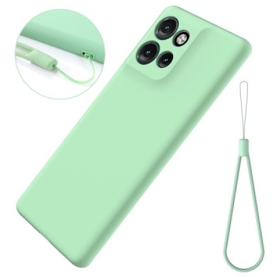 "Shell" kõva silikoon (TPU) ümbris – roheline (Motorola Edge 60 Neo / Edge 50 Neo / Moto S50 / ThinkPhone 25)