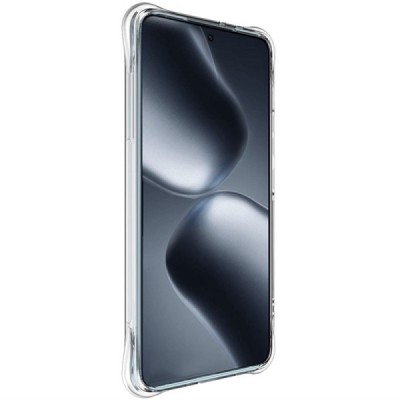 Xiaomi 14T Pro "Imak" pastiprinātas aizsardzības cieta silikona (TPU) dzidrs (caurspīdīgs) vāciņš | Vacins.lv