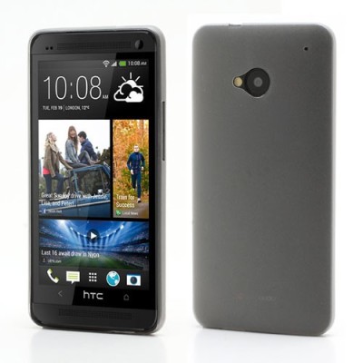 Ploniausias pasaulyje HTC One M7 pilkas dėklas (Dėkliukas) / Priedai.lt