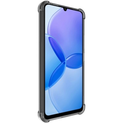 Xiaomi Redmi 13C / 13R 5G / Poco C65 4G / Poco M6 5G "Imak" pastiprinātas aizsardzības cieta silikona (TPU) caurspīdīgs pelēks v