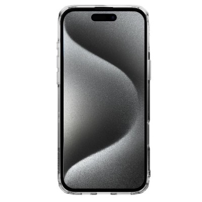 Apple iPhone 16 Pro Max "Nillkin" Nature TPU Pro Magnetic MagSafe dzidrs, caurspīdīgs cieta silikona apvalks | vacins.lv