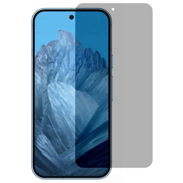 „Calans“ Tempered Glass juodas apsauginis ekrano stiklas - privatumo (Pixel 9 Pro XL)
