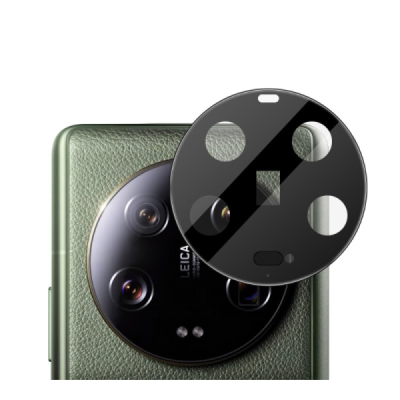 Xiaomi 13 Ultra "IMAK" aizmugurējās kameras melns aizsargstikls 0.33 mm (Tempered Glass) | Vacins.lv