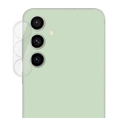 Samsung Galaxy S24 FE "IMAK" Tempered Glass apsauginis galinės kameros juodas skaidrus 0.3 mm | Priedai.lt