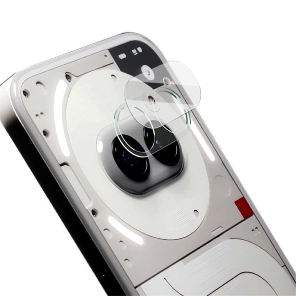 "IMAK" aizmugurējās kameras aizsargstikls 0.33 mm - melns (Nothing Phone 2a / 2a Plus)