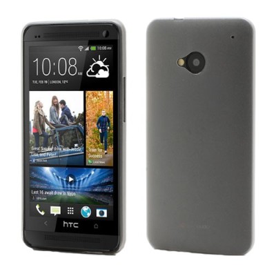 Ploniausias pasaulyje HTC One M7 pilkas dėklas (Dėkliukas) / Priedai.lt