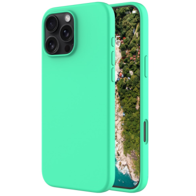 Apple iPhone 16 Pro Max "Shell" cieta silikona (TPU) zaļš apvalks | vacins.lv