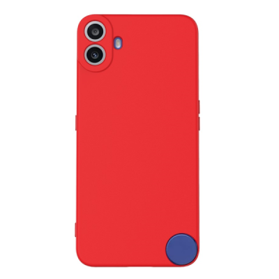 Nothing CMF Phone 1 "Shell" cieta silikona (TPU) apvalks - sarkans | vacins.lv