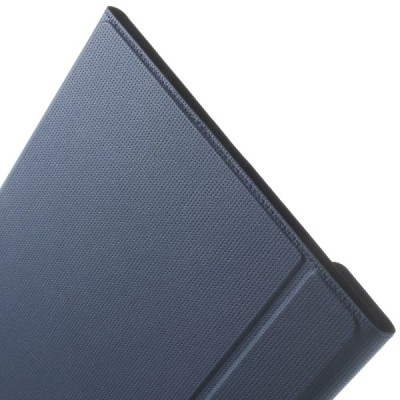 Samsung Galaxy Tab S 10.5 (T805, T800) atverčiamas mėlynas odinis dėklas / Priedai.lt