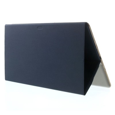 Samsung Galaxy Tab S 10.5 (T805, T800) atverčiamas mėlynas odinis dėklas / Priedai.lt