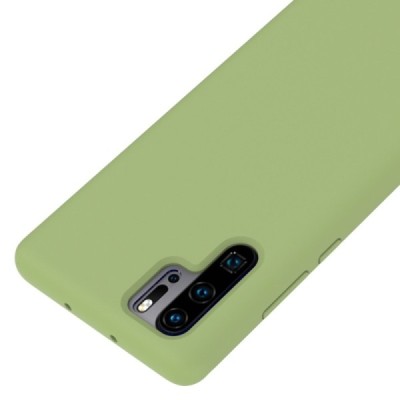 Huawei P30 Pro "Shell" cieta silikona (TPU) apvalks - zaļš | vacins.lv