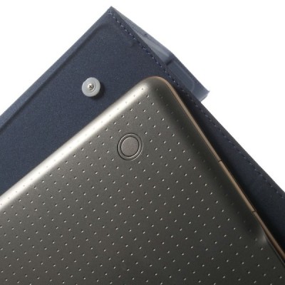 Samsung Galaxy Tab S 10.5 (T805, T800) atverčiamas mėlynas odinis dėklas / Priedai.lt