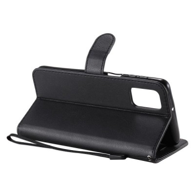 Samsung Galaxy M31s "KT" Retro atvēramais melns maciņš - maks | Vacins.lv