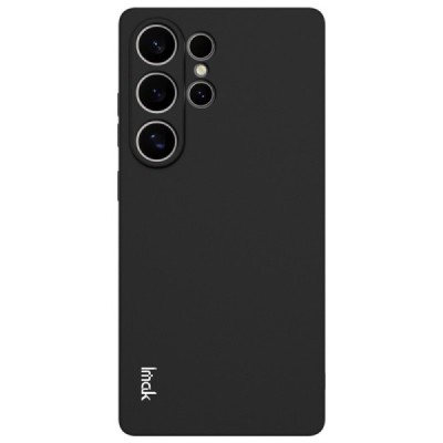 Samsung Galaxy S25 Ultra "IMAK" cieta silikona (TPU) melns apvalks | vacins.lv
