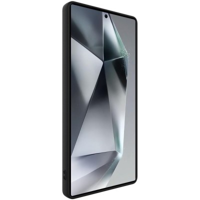 Samsung Galaxy S25 Ultra "IMAK" cieta silikona (TPU) melns apvalks | vacins.lv