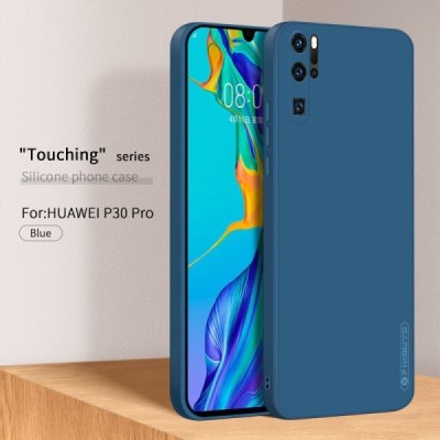 Huawei P30 Pro "Pinwuyo" cieta silikona (TPU) apvalks - zils | vacins.lv