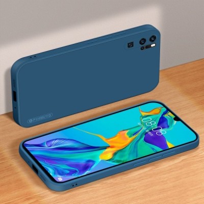 Huawei P30 Pro "Pinwuyo" cieta silikona (TPU) apvalks - zils | vacins.lv