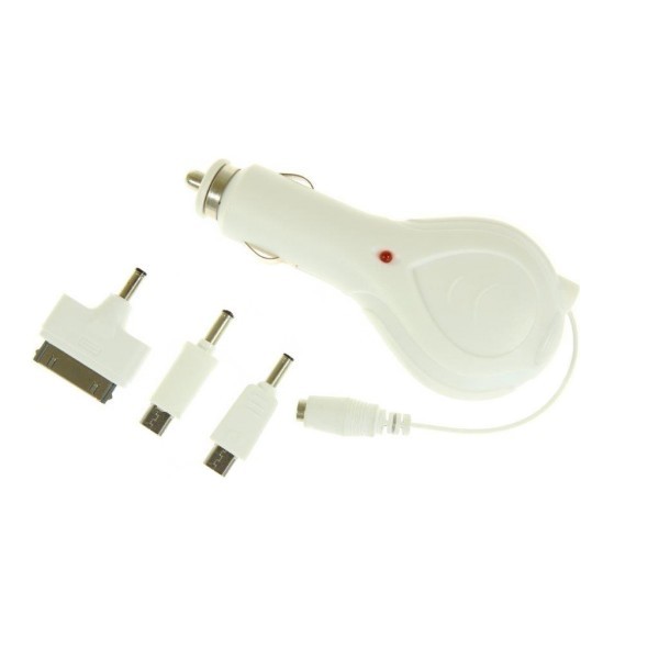 „Bottari“ Charger X3 autolādētājs - balts