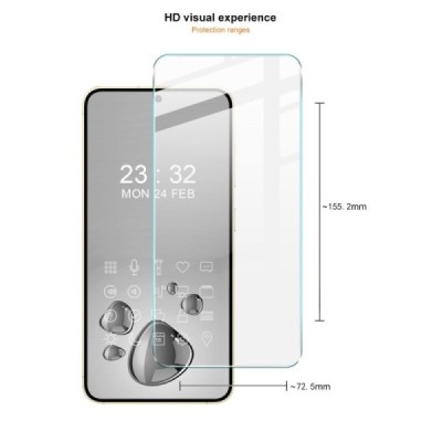 Samsung Galaxy S25+ „IMAK“ Tempered Glass sustiprintos apsaugos skaidrus apsauginis ekrano stiklas | Priedai.lt