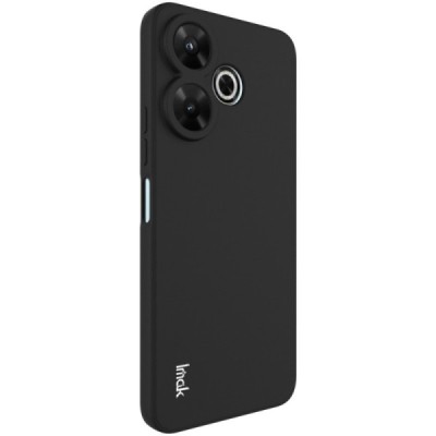 Xiaomi Redmi 13, Poco M6 4G, Redmi Note 13R 5G "IMAK" UC-4 cieta silikona (TPU) melns apvalks | vacins.lv