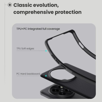 OnePlus 13 "Nillkin" Frosted Shield Pro Magnetic melns apvalks | vacins.lv