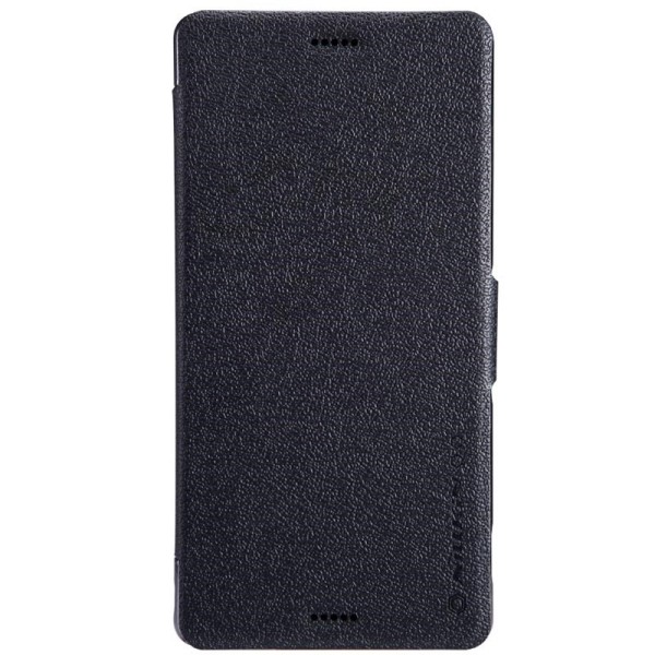 „Nillkin“ Fresh atverčiamas dėklas - juodas (Xperia Z3)