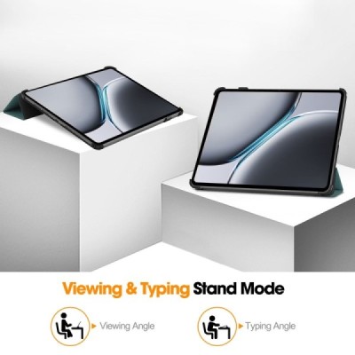 OnePlus Pad 2 (OnePlus Pad Pro) atvēramais zaļš maciņš | Vacins.lv