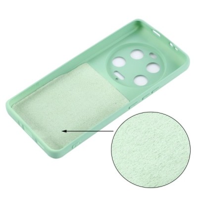 Xiaomi 13 Ultra "Shell" cieta silikona (TPU) apvalks - zaļš | vacins.lv