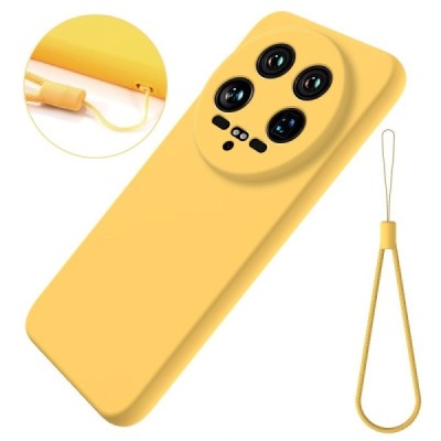 Xiaomi 14 Ultra "Shell" cieta silikona (TPU) apvalks - dzeltens | vacins.lv