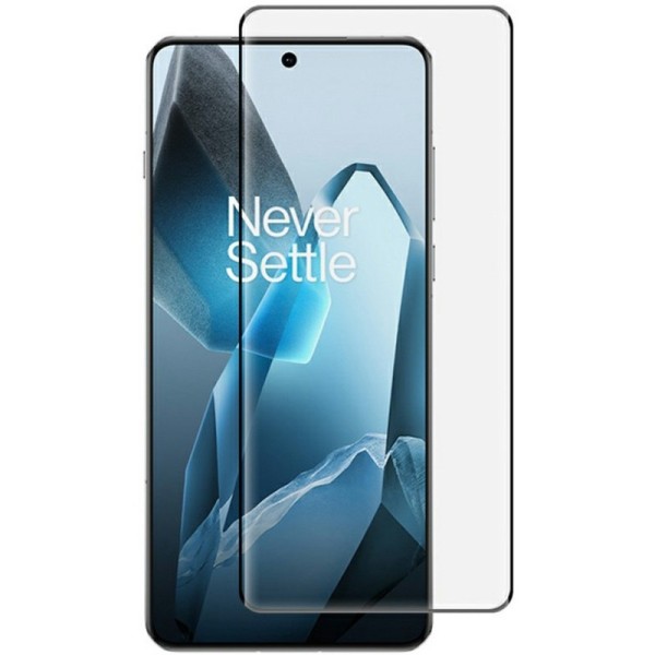 „Rurihai“ 3D Tempered Glass pilnai dengiantis apsauginis ekrano stiklas - juodas (OnePlus 13)