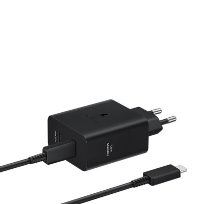 Origināls "Samsung" Power Adapter Duo EP-T5020 tīkla lādētājs - melns | Vacins.lv