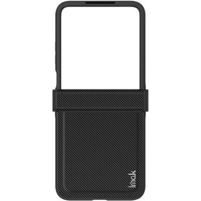 Xiaomi Mix Flip 5G "Imak" Carbon Fiber juodas plastikinis dėklas - nugarėlė | Priedai.lt