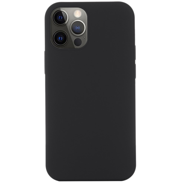 „Shell“ MagSafe kieto silikono (TPU) dėklas - juodas (iPhone 14 Pro)