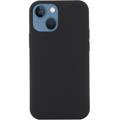 Apple iPhone 14 Plus "Shell" MagSafe cieta silikona (TPU) melns apvalks | vacins.lv