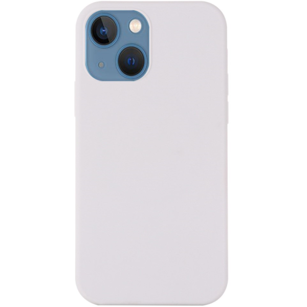 "Shell" MagSafe cieta silikona (TPU) apvalks - balts (iPhone 14 Plus)