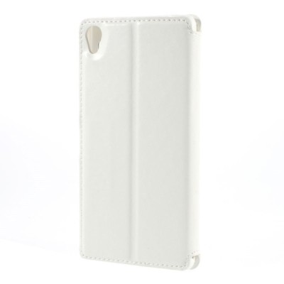 Roar Noble atverčiamas Sony Xperia Z3 baltas odinis dėklas / Priedai.lt