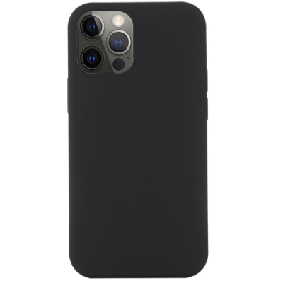 Apple iPhone 15 Pro Max "Shell" MagSafe cieta silikona (TPU) melns apvalks | vacins.lv